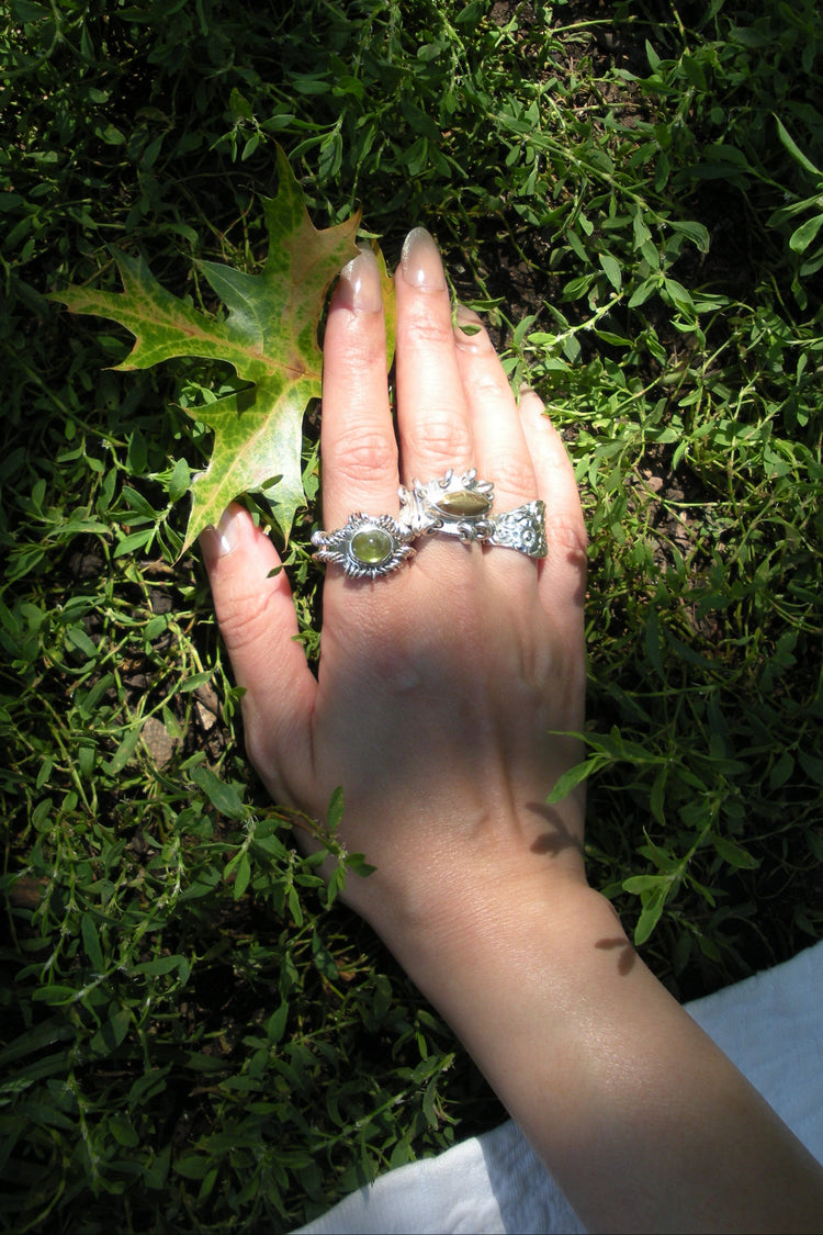 Nazar Ring  Brass