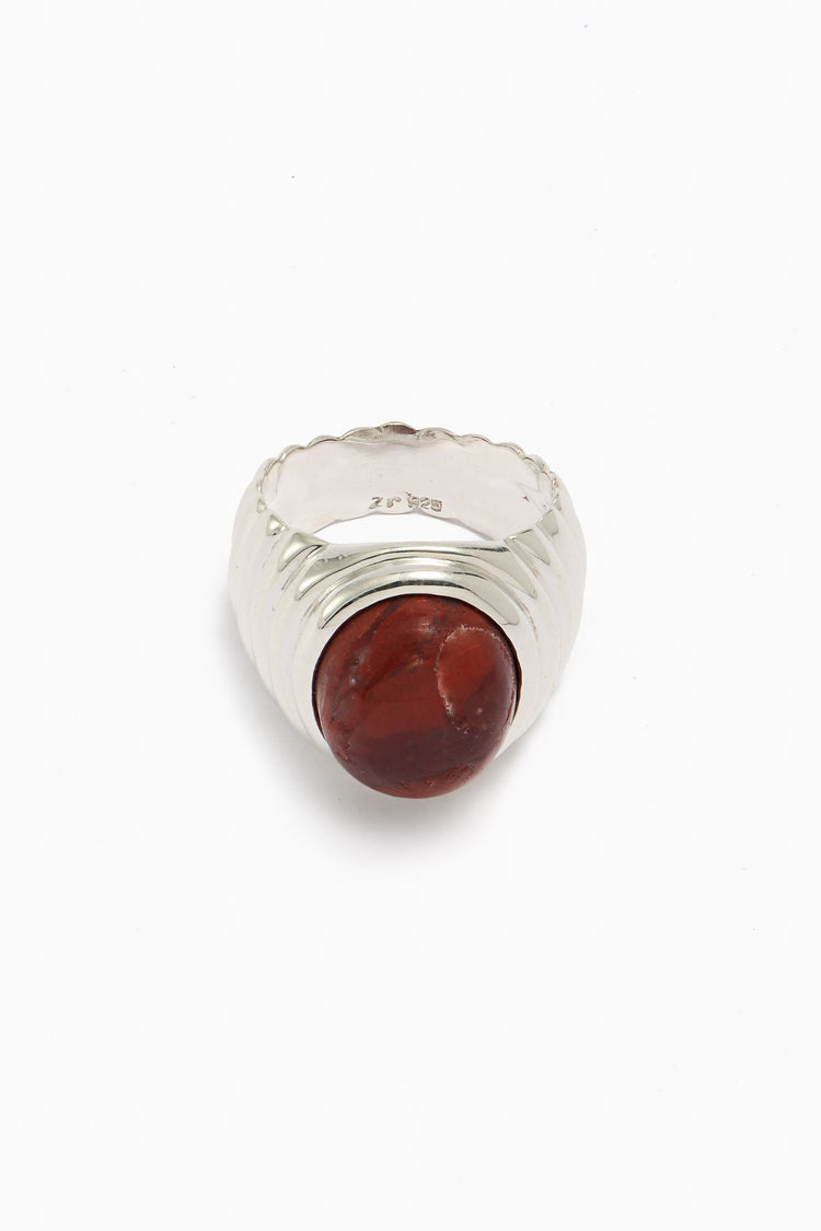 Pupa Ring with Jasper