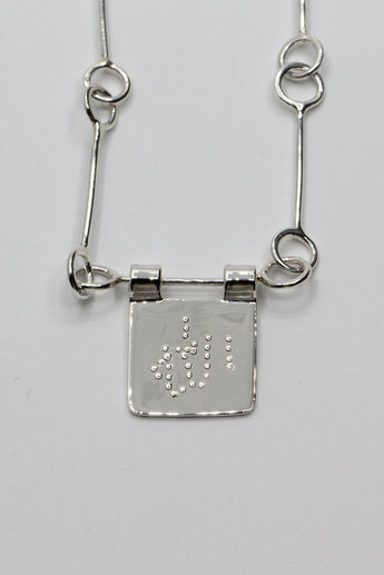 Studded Allah Amulet