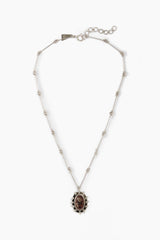 One Off Pierced Necklace with Agate