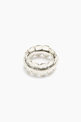 Lined Petal Ring
