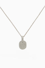 Studded Allah Pendant (Oval)