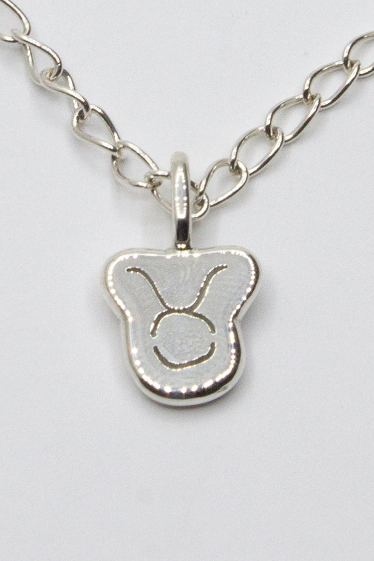Zodiac Nugget Pendant - with Chain
