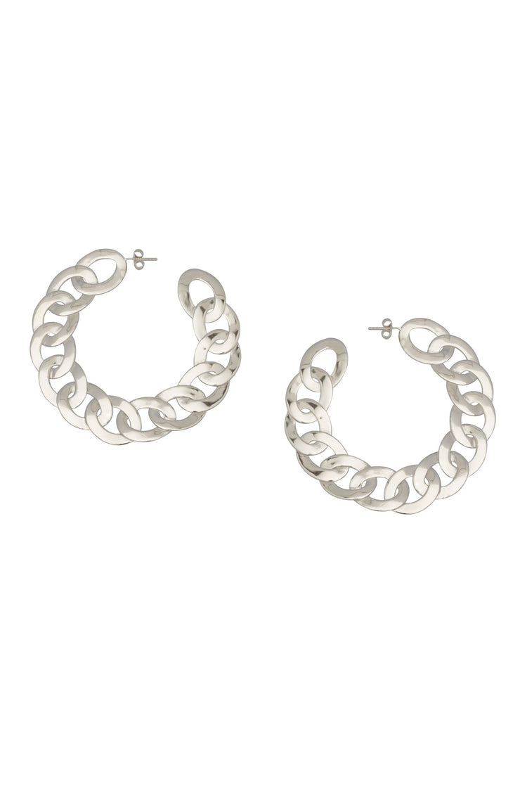 Flat Iron Hoops Large