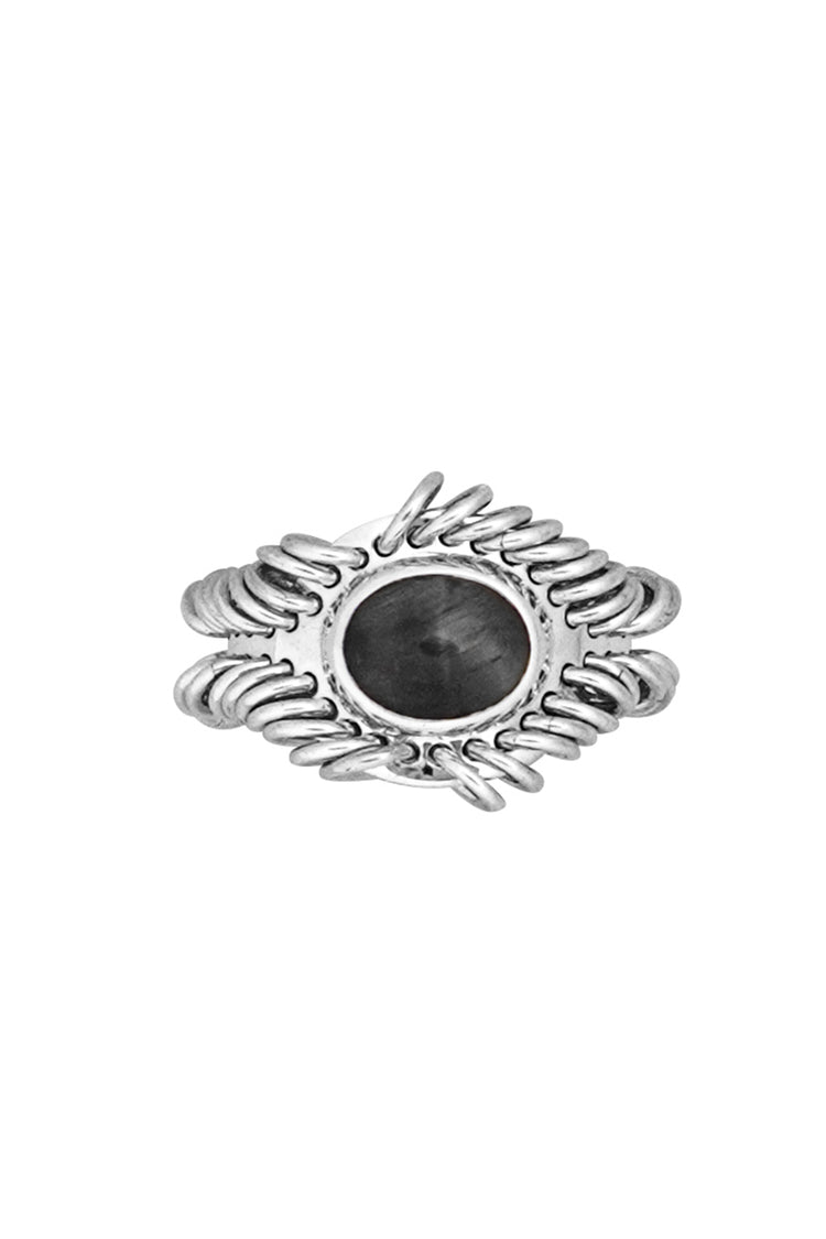 Barnacle Ring with Onyx