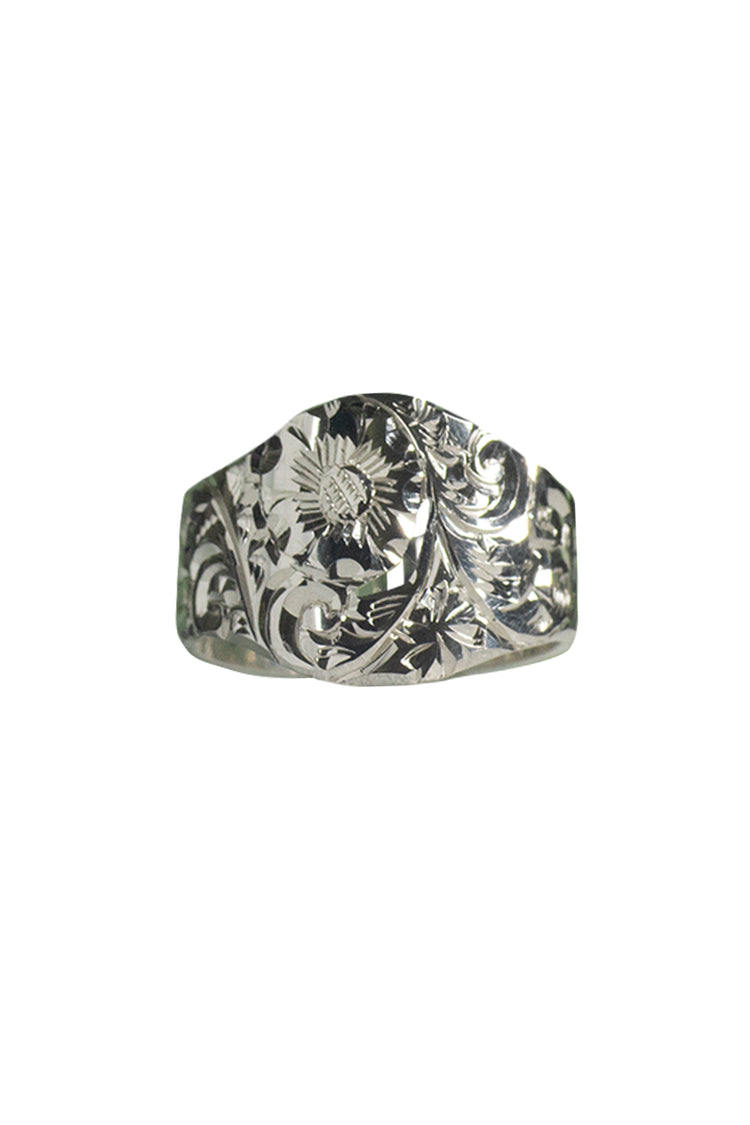 Baagh Baagh Stencil Ring Urdu