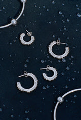Stitched Hoops Small