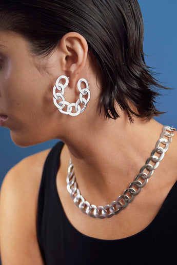 Flat Iron Necklace